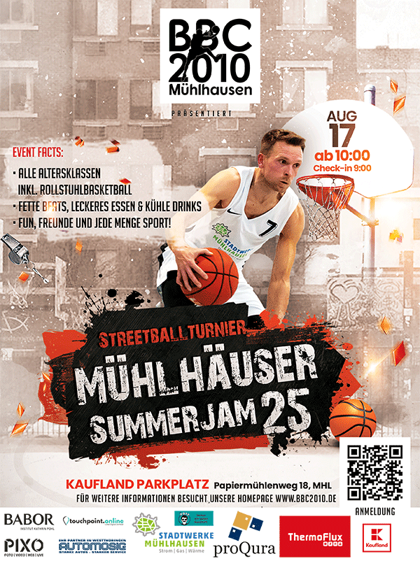Du betrachtest gerade Summerjam 2025 – Streetballturnier